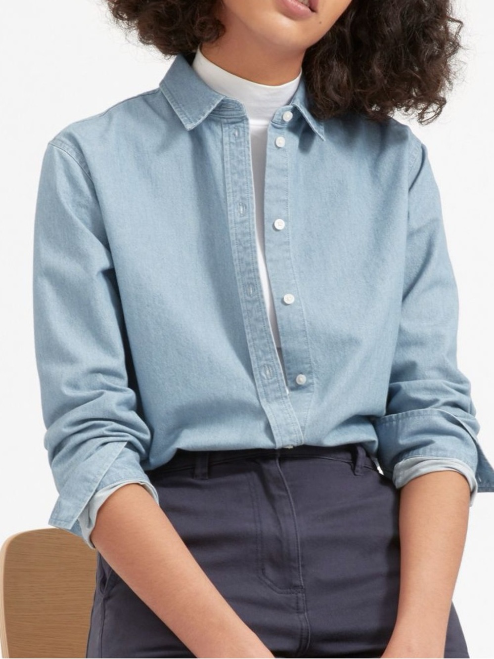 Everlane | Square Jean Shirt | Size 0